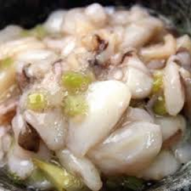 Octopus (raw) w/ Wasabi paste